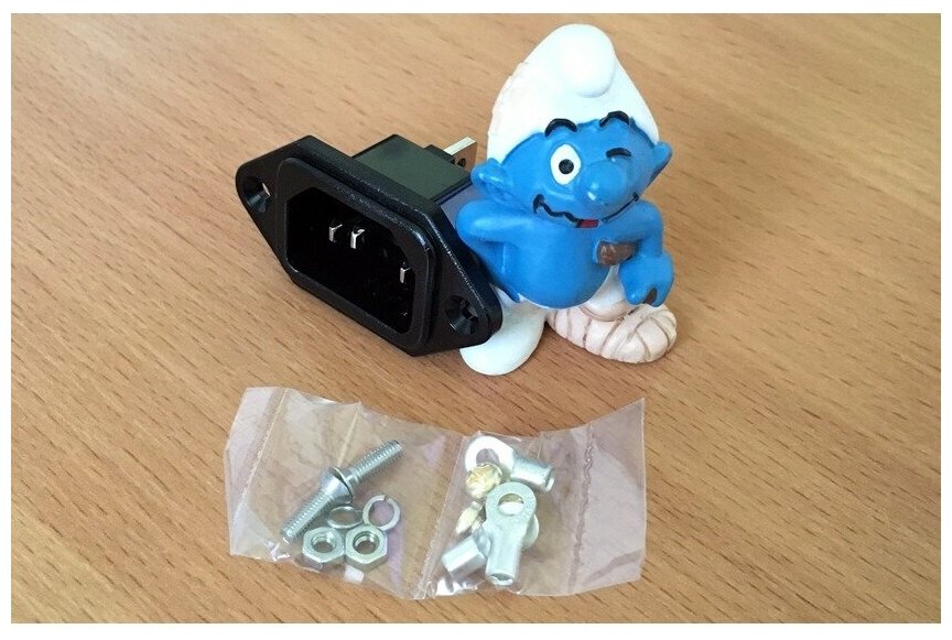 Терминал IEC IeGO AC-01 BK (Ag-Rh)