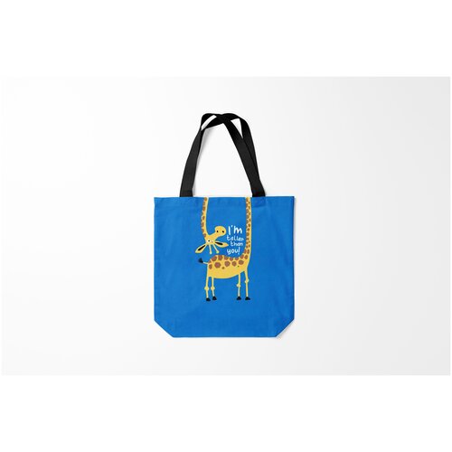 фото Сумка-шоппер / 40х40 см / звери / жираф i am taller than you burnettie