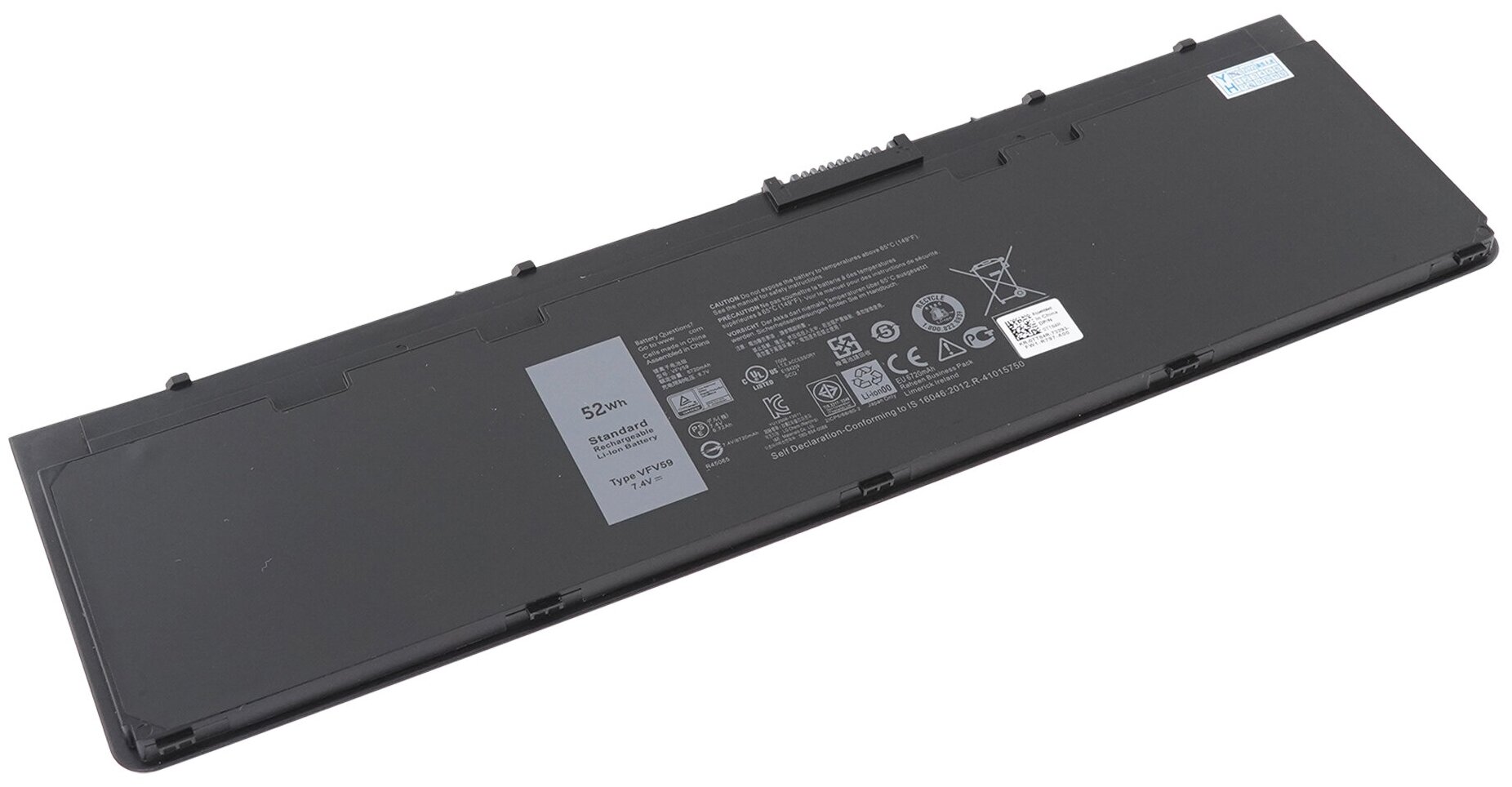 Аккумулятор VFV59 для Dell Latitude E7240 / E7440 / E7250 (GVD76, NCVF0, WD52H) 6700mAh