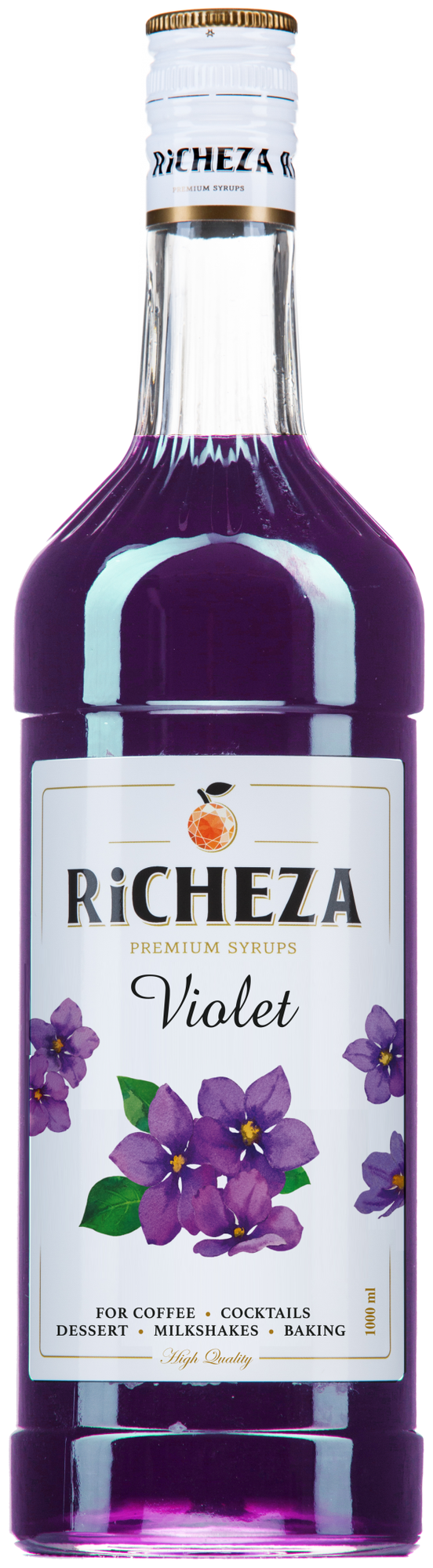 Richeza Сироп для кофе и коктейлей Фиалка 1 литр