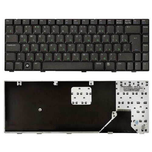 Клавиатура для ноутбука Asus W3J русская черная 131000₽