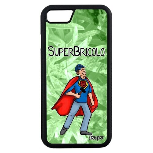 фото Чехол на смартфон // iphone 7 // "супермастер" шутка герой, utaupia, светло- зеленый