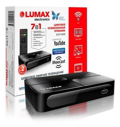 Ресивер LUMAX DV 2118 HD