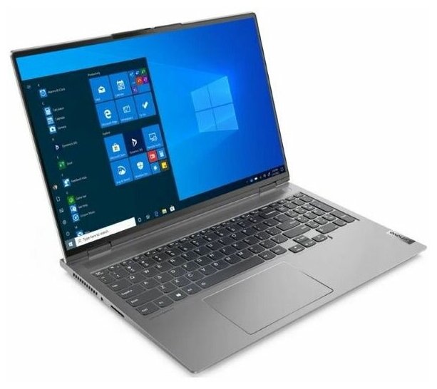Ноутбук Lenovo ThinkBook 16p Gen 2 16 WQXGA IPSAMD Ryzen 5 5600H16GB512GB SSDGeForce RTX 3060 6GbWindows 11 ProRUSKBсерый 20YM002WRU