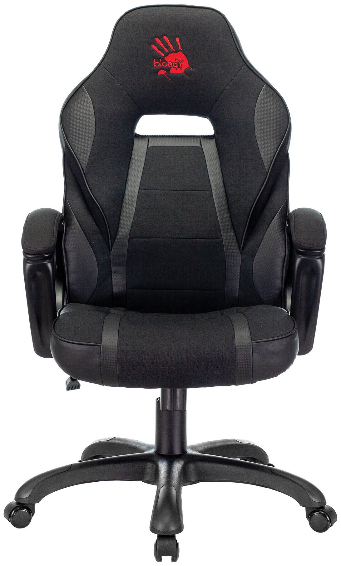 Кресло игровое A4Tech Bloody GC-370 черный крестовина - фотография № 2