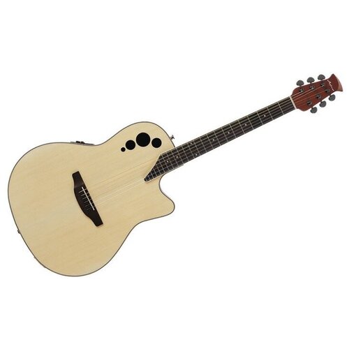 Applause AE44II-5 Mid Cutaway Black Электроакустическая гитара с металлическими струнами