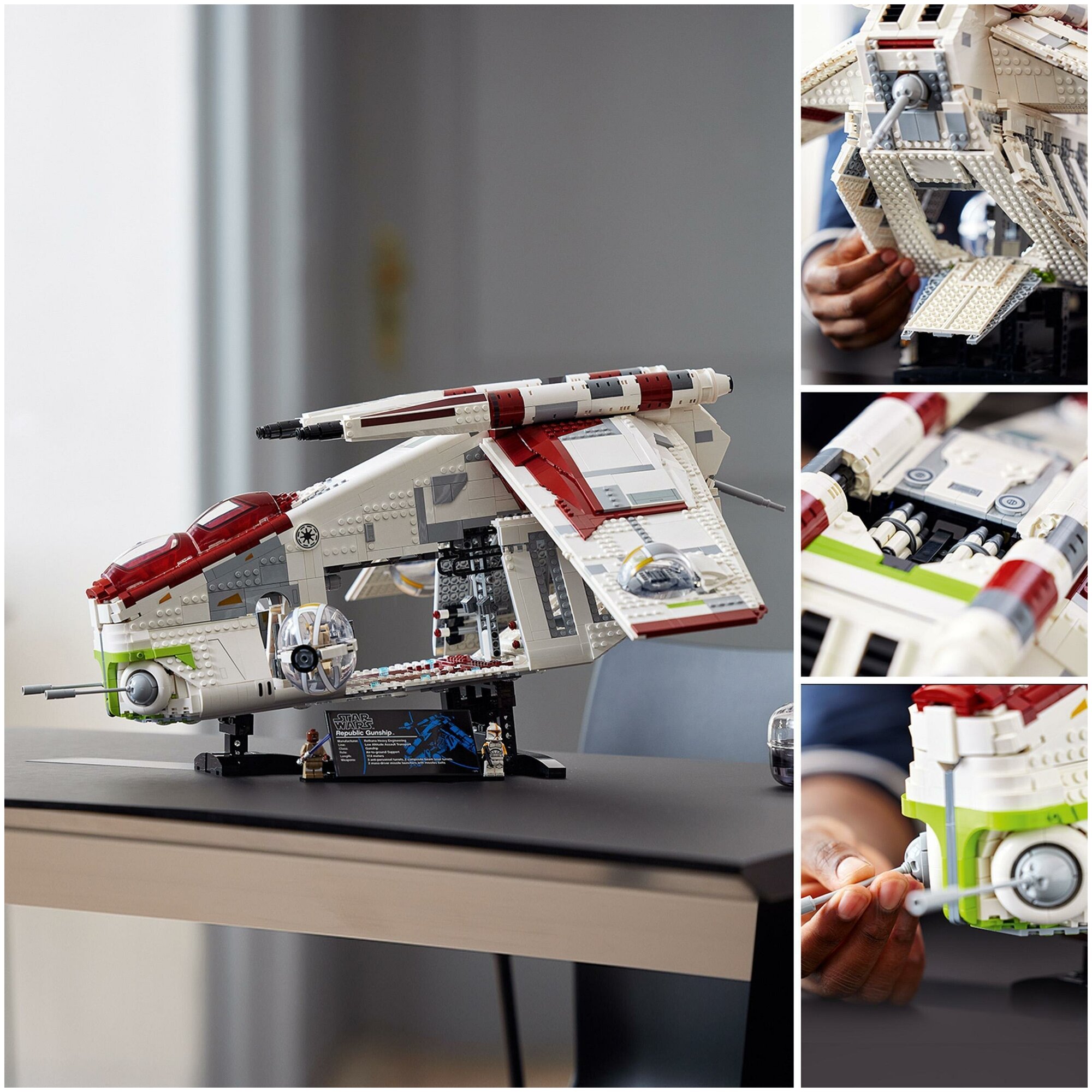 Конструктор LEGO 75309 Star Wars Republic Gunship - фото №15