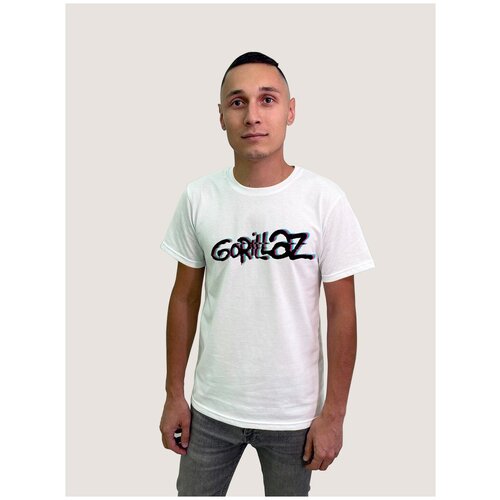 фото Футболка, размер l, белый будь на стиле