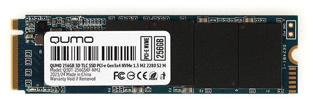 Накопитель SSD Qumo Novation 256Gb (Q3DT-256GSKF-NM2)