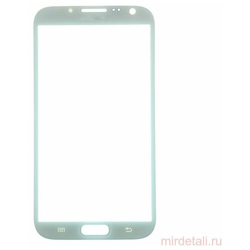Стекло для Samsung Galaxy Note 2 N7100 (Белое)