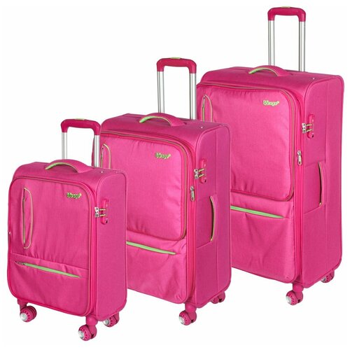 фото Комплект чемоданов verage gm16014w 18.5/24/28 rose
