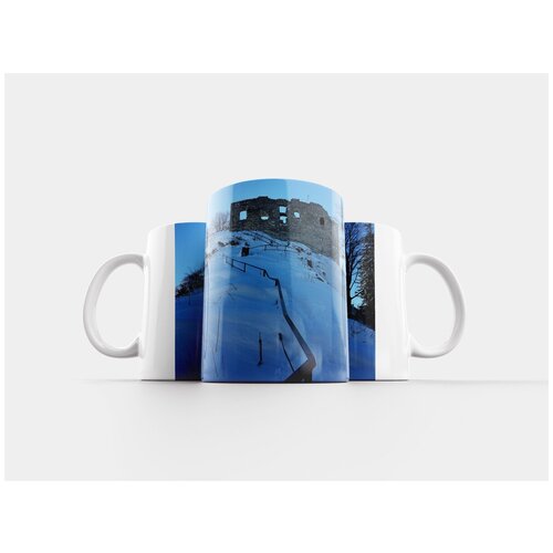 фото Кружка "зима, замок, снег" 320 мл lotsprints