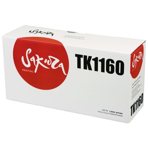 Sakura Картриджи комплектом совместимые Сакура Sakura SATK1160-3PK TK-1160 черный 3 упаковки [выгода 3%] sakura картриджи комплектом совместимые сакура sakura sa106r01379 3pk черный 18k