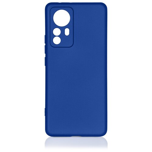 DF / Силиконовый чехол с микрофиброй для телефона Xiaomi 12 Pro DF xiOriginal-30 (blue) на смартфон Сяоми 12 Про / синий df чехол с флипом для телефона xiaomi 12 12x df xiflip 77 blue на смартфон сяоми 12 12 икс синий