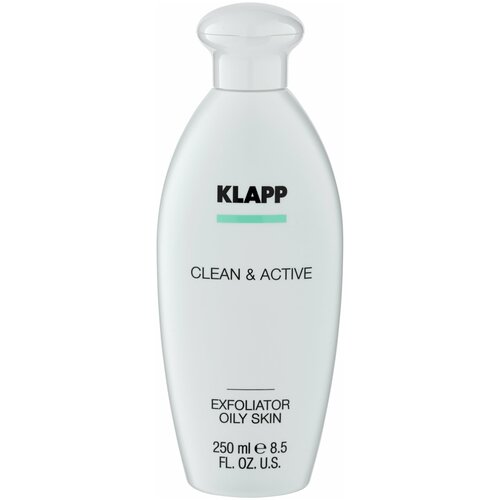 KLAPP CLEAN&ACTIVE Exfoliator Oily Skin, 250 мл