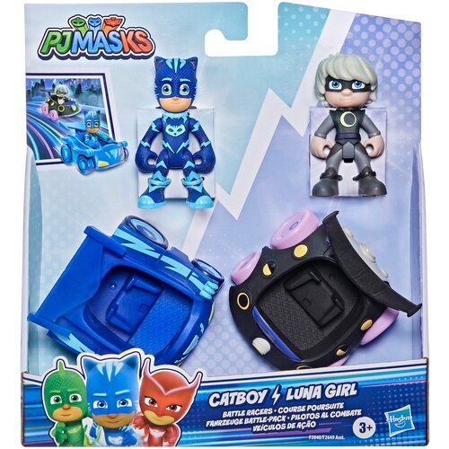 фото Игровой набор hasbro pj masks герои в масках кэтбой против лунной девочки (f2840)