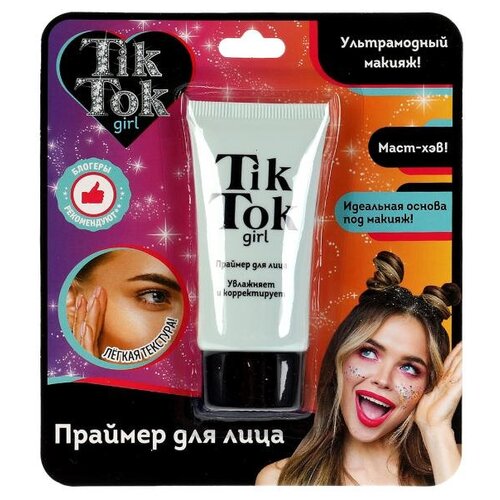 Праймер для лица TIK TOK GIRL P61664TTG зеленыйПраймер для лица ТМ «Tik Tok Girl» - настоящий must-have для всех девушек, которые интересуются бьюти-трендами: зелёный цветскрывает несовершенстваувлажняет и корректируетпродлевает стойкость для макияжаидеальная основа под мейкаплёгкая текстураблогеры рекомендуют- зелёный цвет- скрывает несовершенства- увлажняет и корректирует- продлевает стойкость для макияжа- идеальная основа под мейкап- лёгкая текстура- блогеры рекомендуютПраймер - незаменимая вещь для идеального тона лица. Благодаря лёгкой текстуре средство обволакивает кожу, продлевая стойкость макияжа и скрывая несовершенства. Зелёный праймер идеально подходит для девушек с проблемной кожей так как скрывает воспаления и покраснения, а также купероз. Наносить его можно на всё лицо в качестве основы, либо точечно на проблемные зоны. Создавайте самые яркие ультрамодные образы вместе с косметикой ТМ «Tik Tok Girl». Способ применения: праймер равномерно распределить на лице перед нанесением тонального крема.