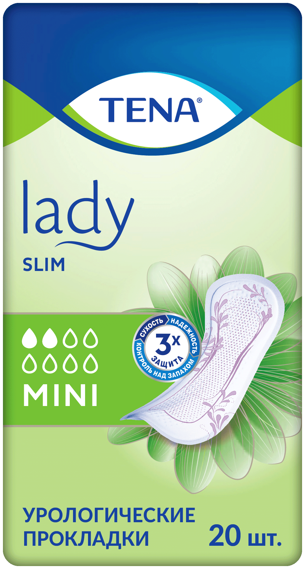 Урологические прокладки TENA Lady Slim Mini