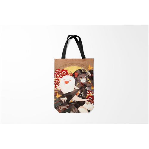 фото Сумка-шоппер / 31х42 см / геймерам / genshin impact hu tao burnettie