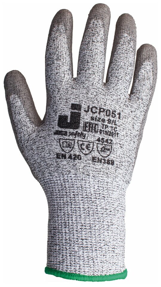 Перчатки Jeta Safety промышленные защитные серые от порезов (5 класс) JCP051 размер 10/XL