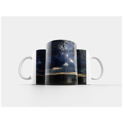 фото Кружка "настроение, пейзаж, облака" 320 мл lotsprints
