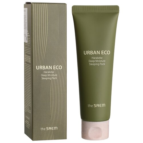 Маска The Saem Urban Eco Harakeke Deep Moisture Sleeping Pack, 80 мл the saem тонер urban eco harakeke deep moisture 150 мл