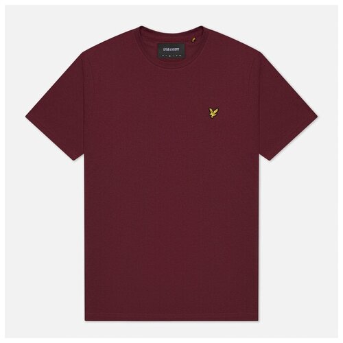 Футболка Lyle & Scott, размер L, бордовый, красный