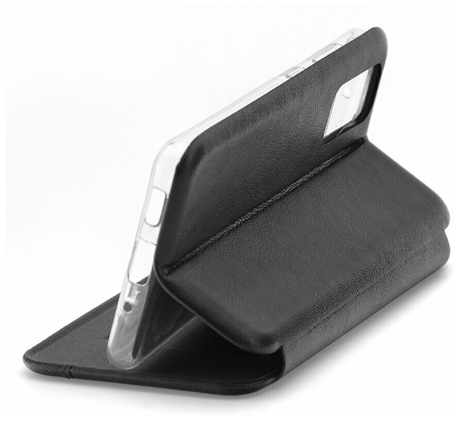 Чехол книжка Samsung S20 Derbi Open Book-1 черный, противоударный откидной чехол портмоне с подставкой, кейс с защитой экрана и отделением для карт