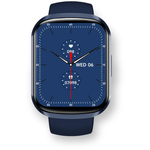 фото Смарт часы wearfit pro hw13, 1.57", синие