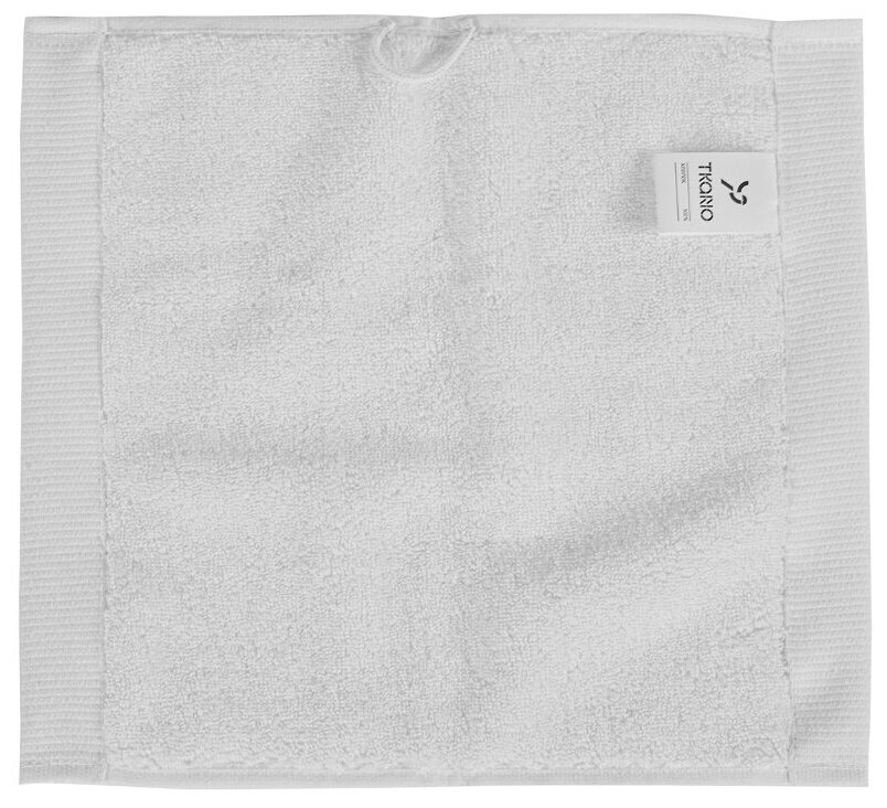 Полотенце для лица белого цвета из коллекции Essential, 30х30 см, Tkano, TK19-FT0005