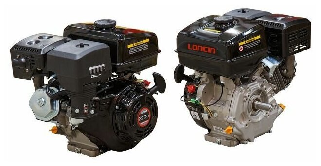 Двигатель бензиновый LONCIN G270FA - фотография № 1