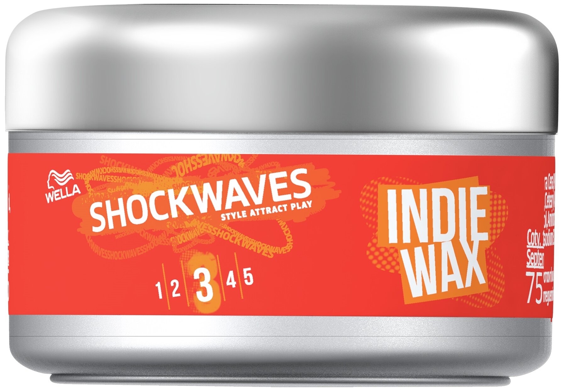 Wella Воск Shockwaves Indie Wax, средняя фиксация, 75 мл