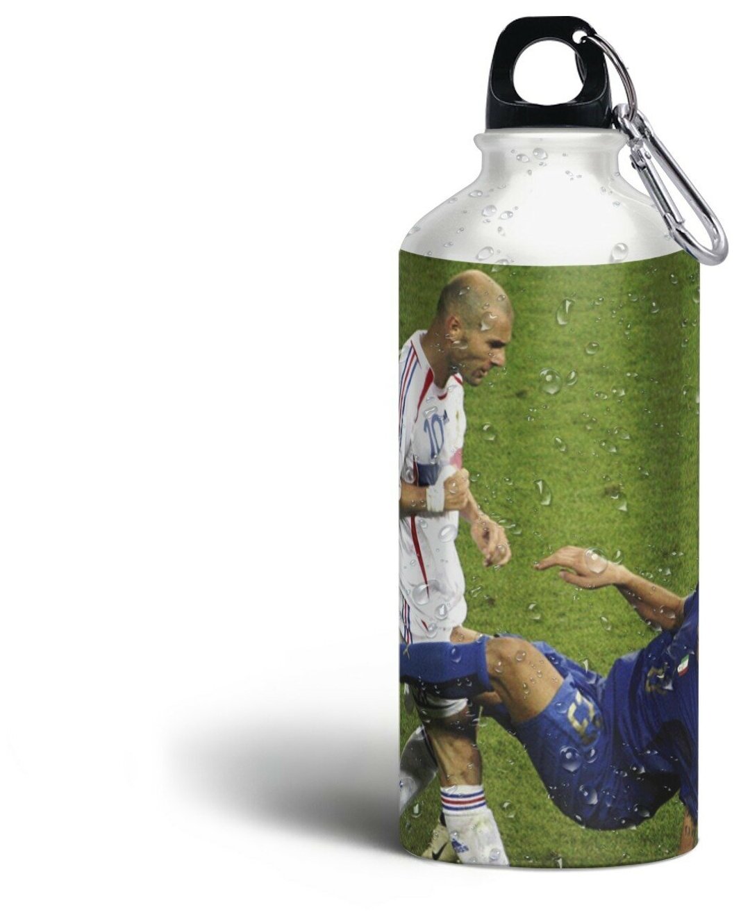 Бутылка спортивная/туристическая фляга спорт футбол зидан - 41
