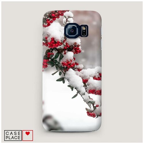 фото Чехол пластиковый samsung galaxy s7 зима 8 case place