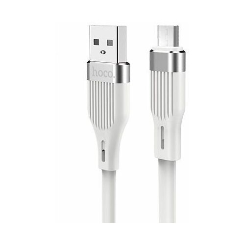 Наушники Hoco U72 Forest USB-microUSB 24A 12M белый 80300₽