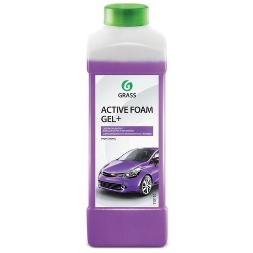 GRASS ACTIVE FOAM GEL PLUS Ср- во для бесконт. мойки (1L) grass active foam gel plus ср во для бесконт мойки 6l grass 113181