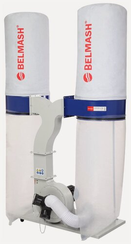 Изображение товара Вытяжная установка (стружкоотсос) BELMASH DC3900, 2200 Вт, 3900 м3/час, D092A