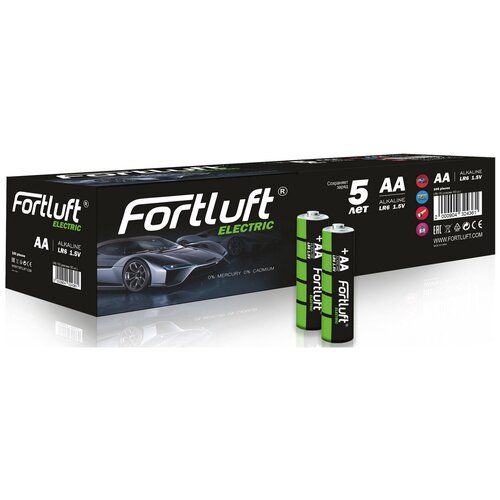 Батарейка Пальчиковая Серия Alkaline Размер Aa [100шт] FortLuft арт. LR6100