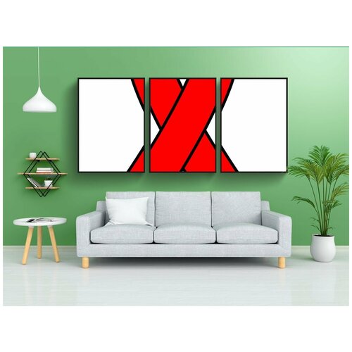 фото Набор модулных постеров для интерьера "спид, вич, осведомленность" 60x90 см. в тубусе, без рамки lotsprints