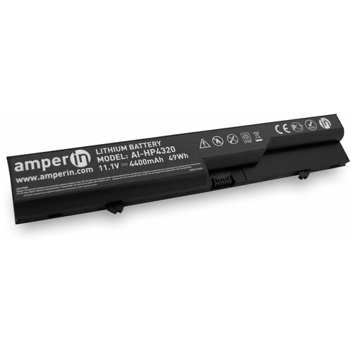 фото Аккумуляторная батарея amperin для ноутбука hp probook 4420s 11.1v (4400mah)