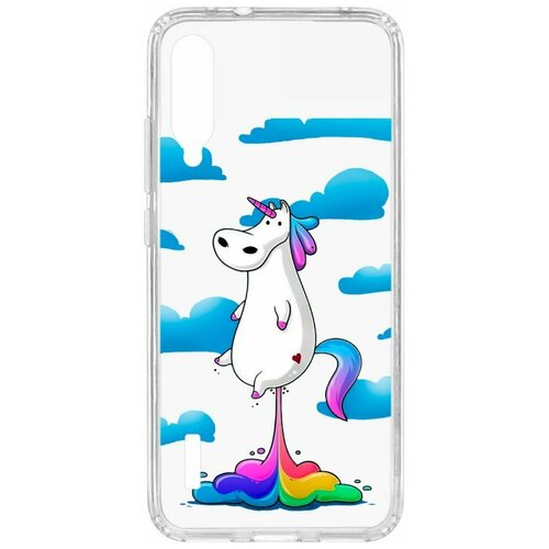 фото Чехол на xiaomi mi a3 / cc9e kruche print flying unicorn / чехол для xiaomi / чехол с рисунком / чехол с принтом / чехол для ксяоми / чехол для хаоми / бампер на сяоми / чехол накладка для ксяоми / противоударная накладка для xiaomi redmi mi / защита для redmi / защита на mi / cиликоновый чехол для xiaomi redmi / пластиковый чехол на ксиаоми / защитный чехол для хаоми / чехольчик / защита телефона / ударопрочный чехол кruче,kruche