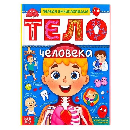 Энциклопедия в твёрдом переплёте «Тело человека», 48 стр.