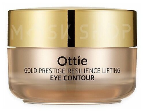 Подтягивающий крем для глаз с лифтинг эффектом Ottie Gold Prestige Resilience Lifting Eye Contour