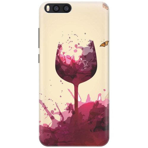 фото Re:pa накладка transparent для xiaomi mi note 3 с принтом "летнее вино"