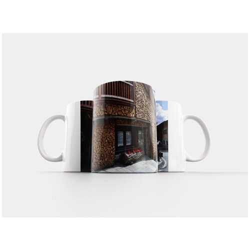 фото Кружка "дом, древесина, деревянный" 320 мл lotsprints