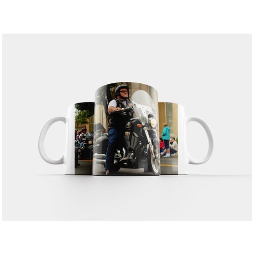 фото Кружка "мотоцикл, байкер, день поминовения" 320 мл lotsprints