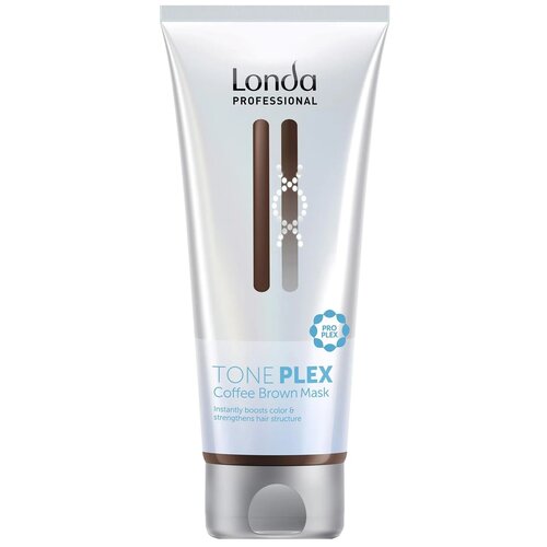 Londa Professional Оттеночная маска Toneplex Коричневый кофе Coffee Brown, 200 г, 200 мл, туба londa toneplex coffee brown mask восстанавливающая маска коричневый кофе 200 мл