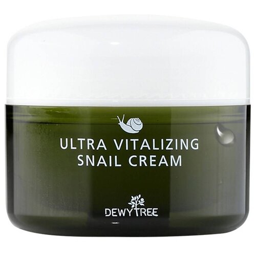 Dewytree Ultra Vitalizing Snail Cream Крем для лица с экстрактом секрета улитки, 80 мл dewytree ночная маска для лица dewytree ultra vitalizing с экстрактом секрета улитки 100 мл