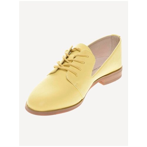 фото Туфли respect женские демисезонные, размер 38, цвет желтый, артикул vs74-127708