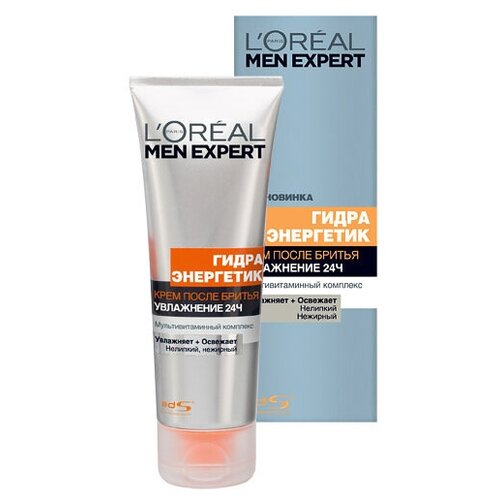 Loreal Men Expert Гидра Энергетик Крем после бритья 